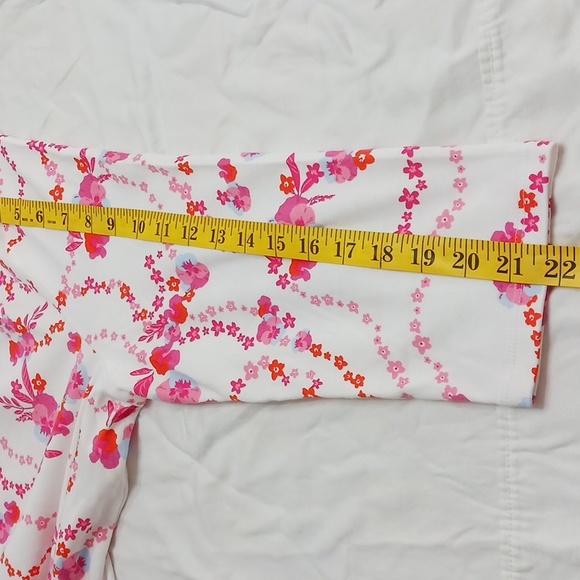 Charter Club size XL women's supima cotton top in pink floral. - Picture 11 of 14